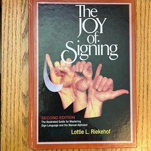 The joy of signing book